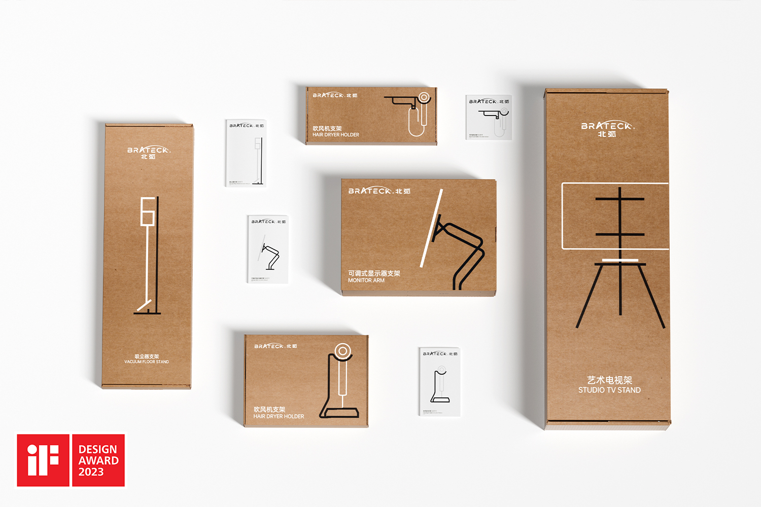 BRATECK Packaging Series